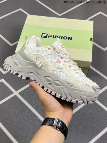 170FILA 斐乐 顶级品质 内里黄底 斐乐FILA 潮牌硬糖果老爹鞋 2023秋季新款女士增高运动鞋货号：T12W411303FFD尺码：35 36 36.5 37.5 38 38.5 39