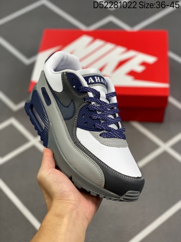 140 耐克NIke AirMax90运动小气垫，日常运动鞋融合经典设计线条和丰富材质，沿袭元年款经典元素，焕新演绎出众外观，整体视觉表现活力满载，上脚效果满分！ 货号：CI5646 尺码：36-