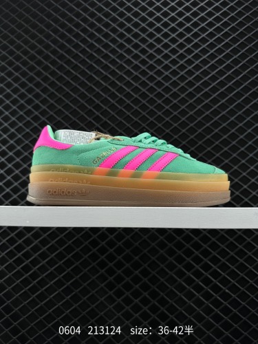 120 ✅阿迪达斯Adidas Gazelle Bold w 低帮复古百搭休闲运动板鞋 货号:H06125 编码：213124  Size:35～42半  详情       ¥ 120