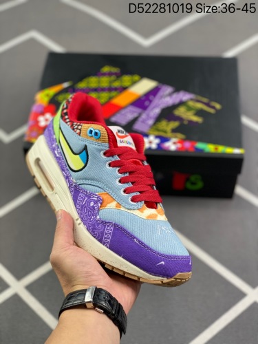 140Concepts x Air Max 1 SP  虎纹迷彩 联名初代复古气垫百搭休闲运动慢跑鞋Nike Air Max 1 SP运动鞋兼具运动风范和时尚格调，是此系列起初搭载 Air 的鞋款