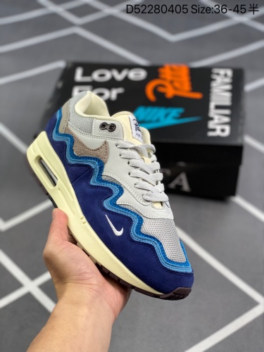 140 Patta x Nike Air Max 1“Monarch”复古鞋。本次Nike携手来自荷兰阿姆斯特丹的接头品牌Patta,共同打造全新特别版Air Max 1。鞋面采用全新羊绒_001