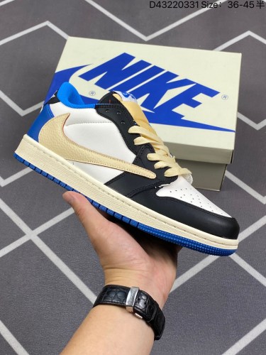 110真标✅当红嘻哈歌手特拉维斯·斯科特Travis Scott x Nike Air Jordan 1 Low Golf SP”Neutral Oliv”AJ1乔丹一代高尔夫版系列低帮经典复古文