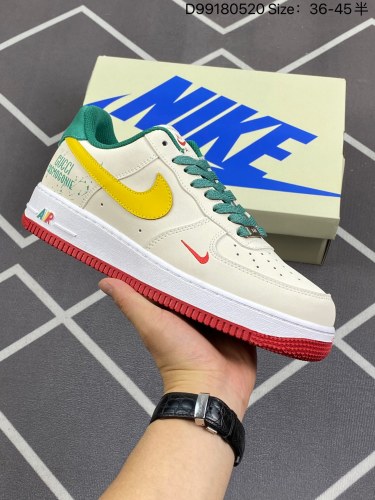 90特价✅空军 LV DIY Air Force 1 ‘07 Low原楦头原纸板 纯正空军版型专注外贸渠道 全掌内置蜂窝气垫 原盒配件 原厂中底钢印、拉帮完美   货号：HX123Size：36