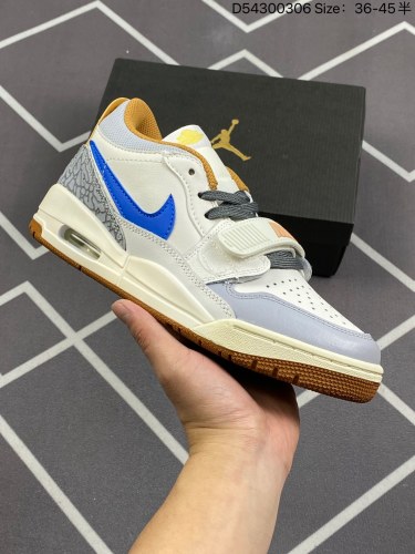 150    Air Jordan Legacy 312 低帮 AJ312 乔丹篮球鞋系列 号称 “最强三合一” 的Air Jordan Legacy 312 Low，自然有着杂交结合的设计，它的