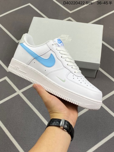 110Nike Air Force 1 Low 原楦头原纸板 打造纯正空军版型专注外贸渠道 全掌内置蜂窝气垫 原盒配件 原厂中底钢印、拉帮完美   官方货号：HF0022 100Size：36 3
