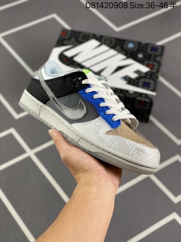 210 公司级 Clot x Dunk Low ”What The“ 联名款 鸳鸯色 SB低帮休闲板鞋 FN0316-999#整双鞋Dunk的基础上，融合了Clot 此前品牌合作鞋款中的标志性元素