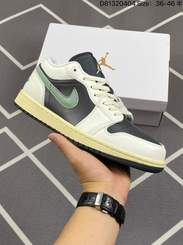 160耐克 乔丹Air Jordan 1 Low AJ1 乔1 乔丹1代aj1 低帮复古文化休闲运动篮球鞋。从1985 年面世的元年款汲取设计灵感，采用简洁大方的经典外观，熟悉中带一抹新颖。此款运