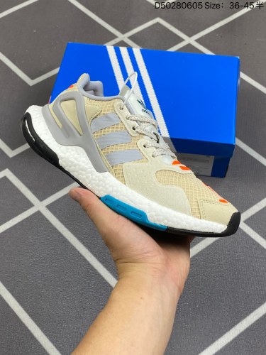 140公司级✅adidas DAY JOGGER 日行者原楦型数据开发纸版 网材鞋面