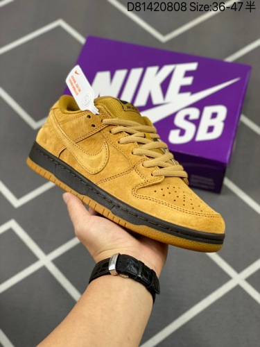 210Nike SB Dunk Low Pro “Wheat Mocha” 小麦色 头层版本 拒绝偷工减料福利供应‼️ 步入秋季，Nike 小麦配色新品，成为一年一度的保留节目。承袭 “大黄靴”