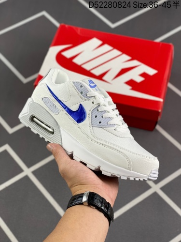 140公司级✅NIke AirMax90耐克运动小气垫质，沿袭元年款经典元素，焕新演绎出众外观，整体视觉表现活力满载，上脚效果满分！货号：DD8029 尺码：3_001