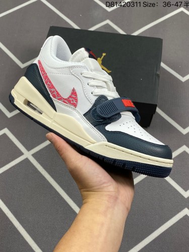 210Air Jordan Legacy 312 Low 低帮 蓝白红 AJ312 乔丹312代 aj312 乔312 低邦 蓝白红 乔丹篮球鞋系列 号称 “最强三合一” 的Air Jordan