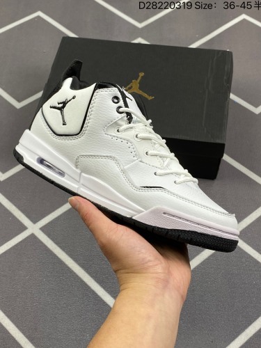 110✅Air Jordan Courtside 23 黑白紫 AJ23 乔丹23代 aj23 乔23 黑紫 小藤原浩 乔丹篮球鞋系列 整体采用黑白主色，搭配水晶大底，外加紫色飞人标，AJ3藤原浩