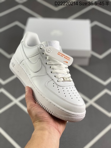 110 公司级 耐克Nike Air Force 1 Low 空军一号低帮休闲板鞋 打造纯正空军版型#专注外贸渠道 全掌内置蜂窝气垫 #原盒配件 原厂中底钢印 拉帮完美 码数：35.5 36 34