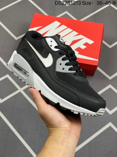 140耐克 Nike Air Max90 Qs 复古气垫百搭休闲运动慢跑鞋 货号：616730D52281213 Size36-45半