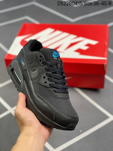 140 Nike耐克 原楦原纸版开发，正确Air气垫Pu高弹大底❗官方经典配色，耐克Nike Air Max 90复古气垫百搭休闲运动慢跑鞋 Size36～45半 D52280415
