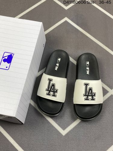 90MLB拖鞋韩国洋基队NY字母厚底增高夏季百搭人字拖 踩屎感货号：3ALPCMM4N尺码36-45D41180606