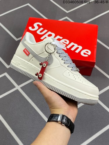 230NK Air Force 1´07 Low 空军一号低帮百搭休闲运动板鞋 HD1968-009 柔软、弹性十足的缓震性能和出色的中底设计 横跨复古与现代的外型结合 造就出风靡全球三十多年的F