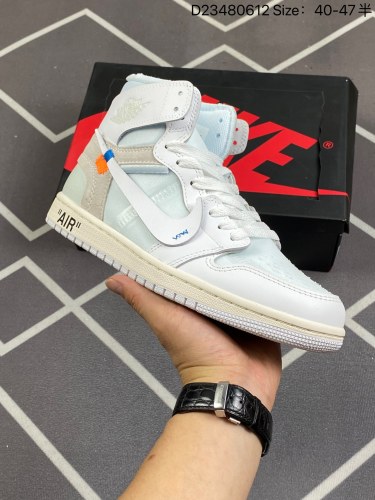 240乔丹Air Jordan 1 Retro High OG”The TenChicago“AJ1代经典复古高帮百搭文化运动篮球鞋货号：AA3834-101IDD23480612 Size40-