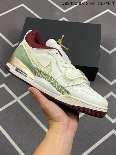 210Air Jordan Legacy 312 龙年限定白绿 AJ312 乔丹312代 aj312 乔312 高邦 乔丹篮球鞋系列 号称 “最强三合一” 的Air Jordan Legacy 3