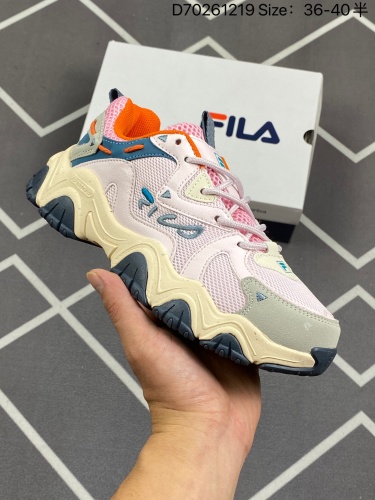 130FILA新款网红单品小红书推荐爆款 FILA斐乐情侣款老爹鞋女鞋火星鞋2022新款复古百搭运动鞋 货号：F12W322107FNO尺码36-40（半）IDD70261219