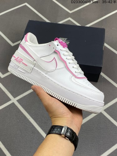 150  ✅Air Force 1 ‘07 Low 拼接马卡龙原楦头原纸板 打造纯正空军版型专注外贸渠道 全掌内置蜂窝气垫 原盒配件 原厂中底钢印、拉帮完美   官方货号Cl0919 116Siz