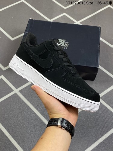 110Nike Air Force 1 Low 07 原楦头原纸板 打造纯正低帮空军版型专注外贸渠道 全掌内置蜂窝气垫 原盒配件 原厂中底钢印、拉帮完美货号DQ8571-001尺码36 36.5