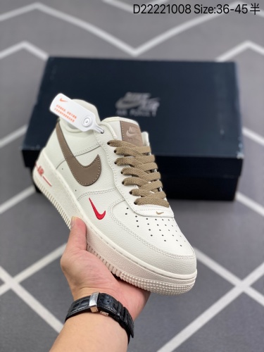 110 耐克Nike Air Force 1 Low 空军一号低帮休闲板鞋 打造纯正空军版型#专注外贸渠道 全掌内置蜂窝气垫 #原盒配件 原厂中底钢印 拉帮完美 码数：36 36.5 37.51
