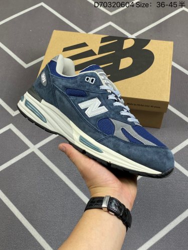 160New Balance NB991V2 第二代总统复古慢跑鞋 海军蓝 U991NV2 正确3M反光细节 原楦原纸版开发 正确6层组合底模精密开发 后跟透明TPU水晶装饰条稳固 沿用了引以为傲