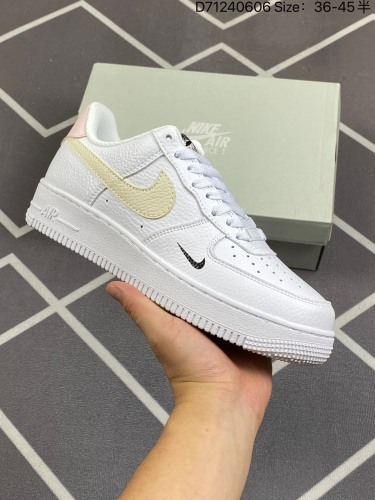 120Nike Air Force 1 Low 07 原楦头原纸板 打造纯正低帮空军版型专注外贸渠道 全掌内置蜂窝气垫 原盒配件 原厂中底钢印、拉帮完美   货号 DV3808 106Size35