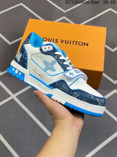 180全新LV路易威登 LV ARCH LIGHT SNEAKER 休闲运动文化百搭篮球板鞋D73370606 Size：36-45