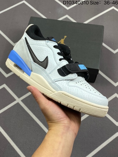 170Air Jordan Legacy 312 Low 低帮 北卡蓝 AJ312 乔丹312代 aj312 乔312 低邦 白蓝 乔丹篮球鞋系列 号称“最强三合一”的Air Jordan Leg