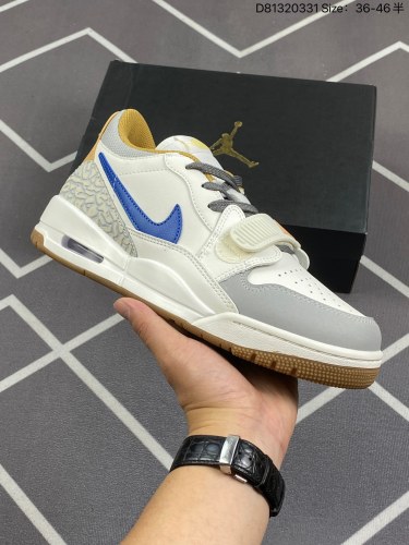 160Air Jordan Legacy 312 Low Sail Russet 低帮 米灰蓝 AJ312 乔丹312代 aj312 乔312 低邦 米灰蓝 乔丹篮球鞋系列 号称“最强三合一”的A