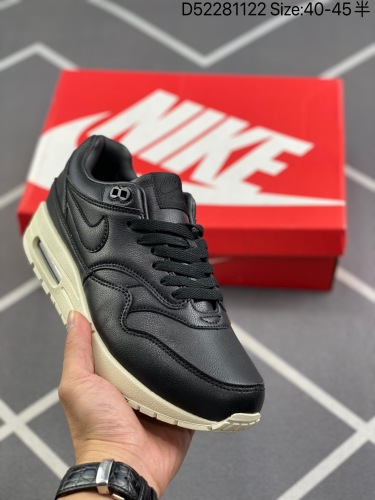 140  真标半码‼️Nike耐克 全新原楦原纸版数据开发，正确回弹PU模嵌入开窗气垫装置，还原ZP前后猛帮成型工艺贴附楦型❗️30周年复刻回归❗️耐克Nike Air Max 1 OG初代复古气