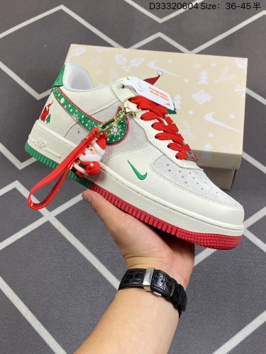 160Nk Air Force 1'07 Low UN联名-圣诞节 空军一号低帮休闲板鞋 DH6239-839 #配件丢失扣￥5 定制鞋盒 原楦原纸板 纯正版型 高清洁度 内置全掌气垫 冰雪挡不住