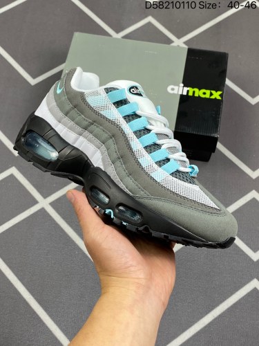 105NIKE 耐克 Air Max 95 潮流百搭 气垫Nike耐克男鞋跑步鞋经典透气舒适运动鞋休闲鞋为了迎接今年的世界地球日，Nike 为此推出了这款全新配色的 A_001