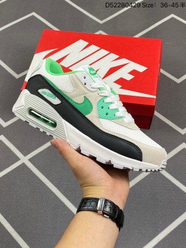 140  Nike Air Max 90 初代复古气垫百搭休闲运动慢跑鞋复古小气垫史上第一双可视气垫跑鞋 凭借着 Air max 气垫带来的舒适脚感和鞋面面料上的不断精进 才使得 Air max1