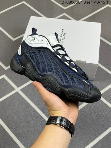 150Packer x adidas originals Fyw lntimidation Pack 黑白兰货号FW0656 黑色SJ2906 黑灰SJ2902鞋面#采用滴塑高频工艺 翻毛皮材质等