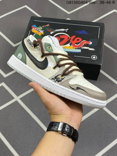 180公司级✅升级原楦原档案数据开发版型，采用皮组合粒面牛剖革鞋面材质，中底注胶孔内置真Sole气垫，原数据开发模具大底❗耐克Nike Air Jordan 1 LowPhilippinesAJ1