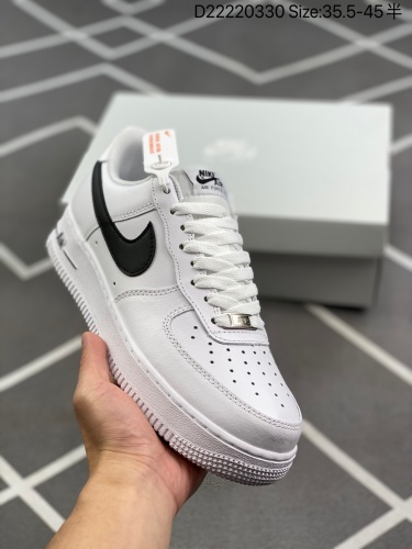 110 耐克 Air Force 1'07 Low 空军一号低帮休闲板鞋 CJ0952-100# 原楦原纸板 纯正版型 高清洁度 内置全掌气垫尺码：35.5 36 36.5 37.5 38 38
