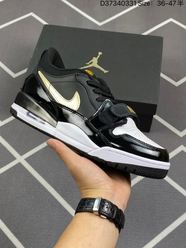 170Air Jordan Legacy 312 Low 低帮 黑金 AJ312 乔丹312代 aj312 乔312 低邦 白黑金 乔丹篮球鞋系列 号称“最强三合一”的Air Jordan Leg