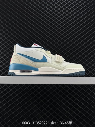 110 Air Jordan Legacy 312 Low AJ312 乔丹312代 aj312 乔312 乔丹篮球鞋系列 有着交错结合的设计，它的名字就展现出它所包含的鞋款元素，312 分别对应了