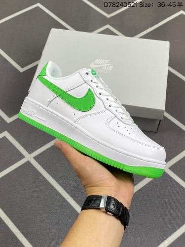 120AF1耐克 Nike Air Force 1 ‘07 Low 空军一号 厚底增高百搭运动板鞋 原楦头原纸板 打造纯正空军版型，专注外贸渠道 全掌内置蜂窝气垫 原盒配件 原厂中底钢印、拉帮完美