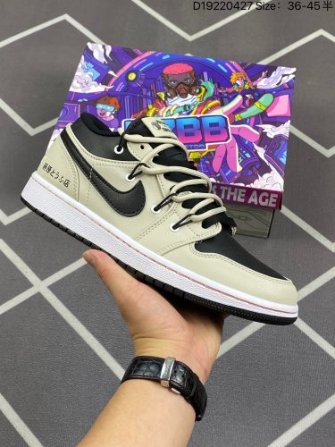 合集1 110耐克 Nike Air Jordan1 Low AJ1乔丹一代 解构绑带低帮经典复古文化休闲运动篮球鞋原鞋开模 拒绝公底 购置原厂同步原材料 都有细节还原98%原汁原味忠于原版  货