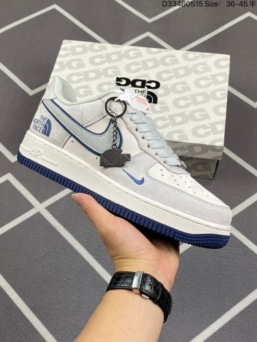 230原楦原数据纸版#采用优质头层皮面材质#内置全掌air sole气垫# 耐克 Nike Air Force 1 ’07  空军一号高帮百搭休闲运动板鞋。柔软、弹性十足的缓震性能和出色的中底设计