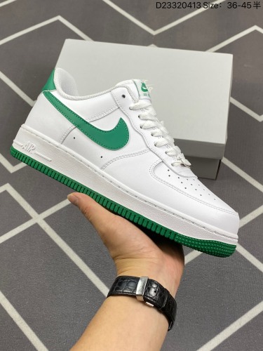 160✅Nike Air Force 1 Low 原楦头原纸板 打造纯正空军版型 专注外贸渠道 全掌内置蜂窝气垫 原盒配件 原厂中底钢印、拉帮完美   货号：FJ4146-101Size：35.5