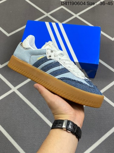  95Adidas阿迪达斯三叶草SAMBA KITH CLARKS休闲鞋 德训鞋 复古板鞋经典运动鞋货号：II0001尺码36 36⅔ 37⅓ 38 38⅔ 39⅓ 40 40⅔ 41⅓ 42 4