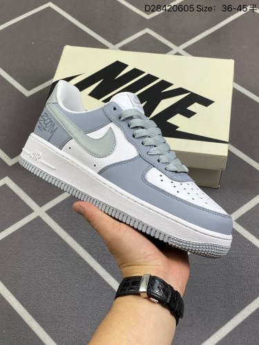 210✅耐克Nike Air Force 1 Low  空军一号低帮百搭休闲运动板鞋。柔软、弹性十足的缓震性能和出色的中底设计，横跨复古与现代的外型结合，造就出风靡全球三十多年的Force 1。货