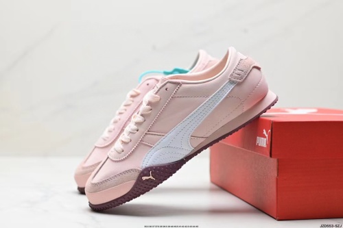 公司级PUMA Bella UT 彪马 徐梦洁同款舒适男女低帮生活休闲德训薄底鞋 货号:402186 01 尺码:35.5-45含半码