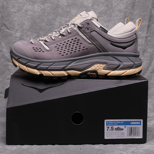 Bodega x HOKA ONE ONE Tor ULtra Low耐磨透气 低帮 户外功能鞋 浅紫色 36-46 含半码