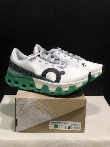 On昂跑 Cloudmonster Hyper  超级怪兽  白黑绿 36-45